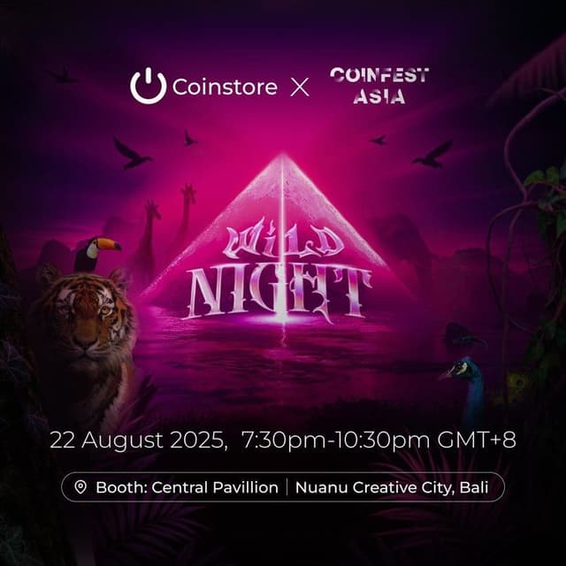 Coinfest Asia 2025 Poster Event