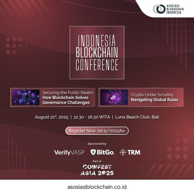Coinfest Asia 2025 Poster Event