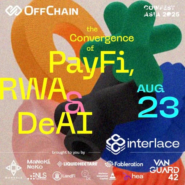 Coinfest Asia 2025 Poster Event
