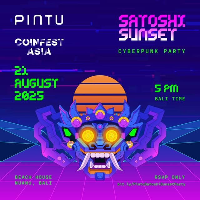 Coinfest Asia 2025 Poster Event